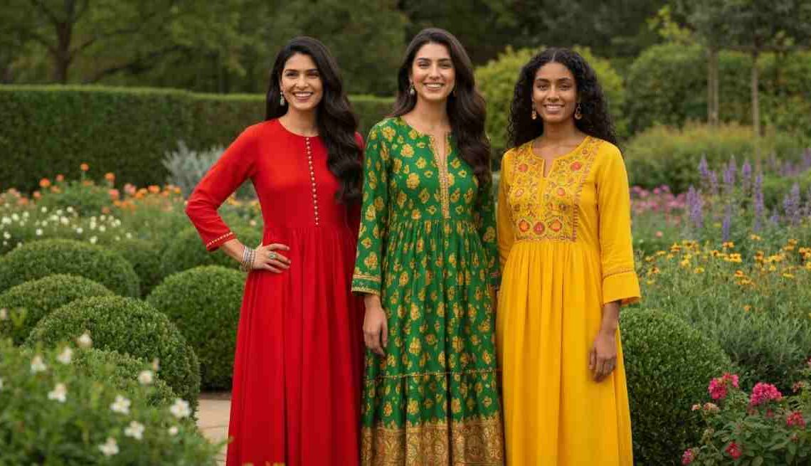 long frock designs