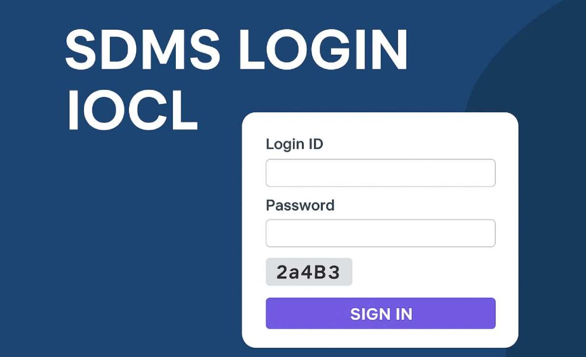 SDMS Login IOCL