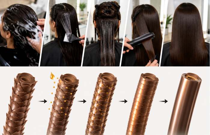 how does keratin treatment work