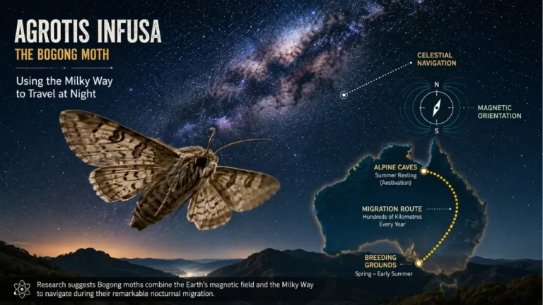 Agrotis Infusa: Does the Bogong Moth Use the Milky Way to Travel at Night?