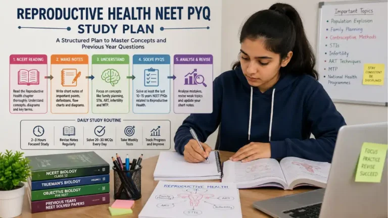 Reproductive Health NEET PYQ: Complete Study Guide with Important Topics, Previous Year Trends and Preparation Strategy